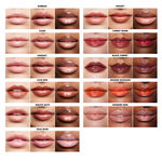 Lip Gloss Color Chart