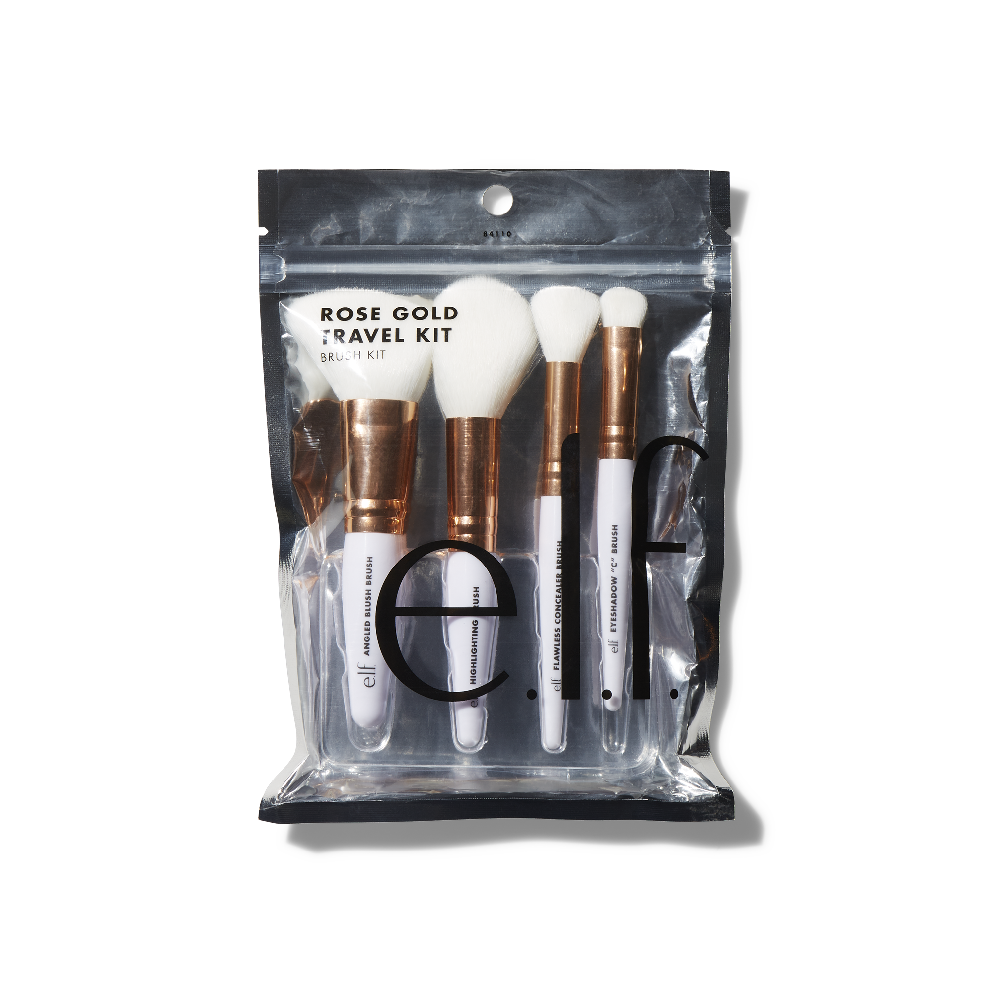 Rose Gold Travel Brush Kit