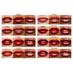Lip Stain Colour Swatches on Lips