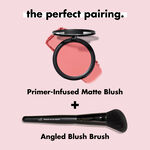 Pair Powder Blush w/ Angled Blush Brush